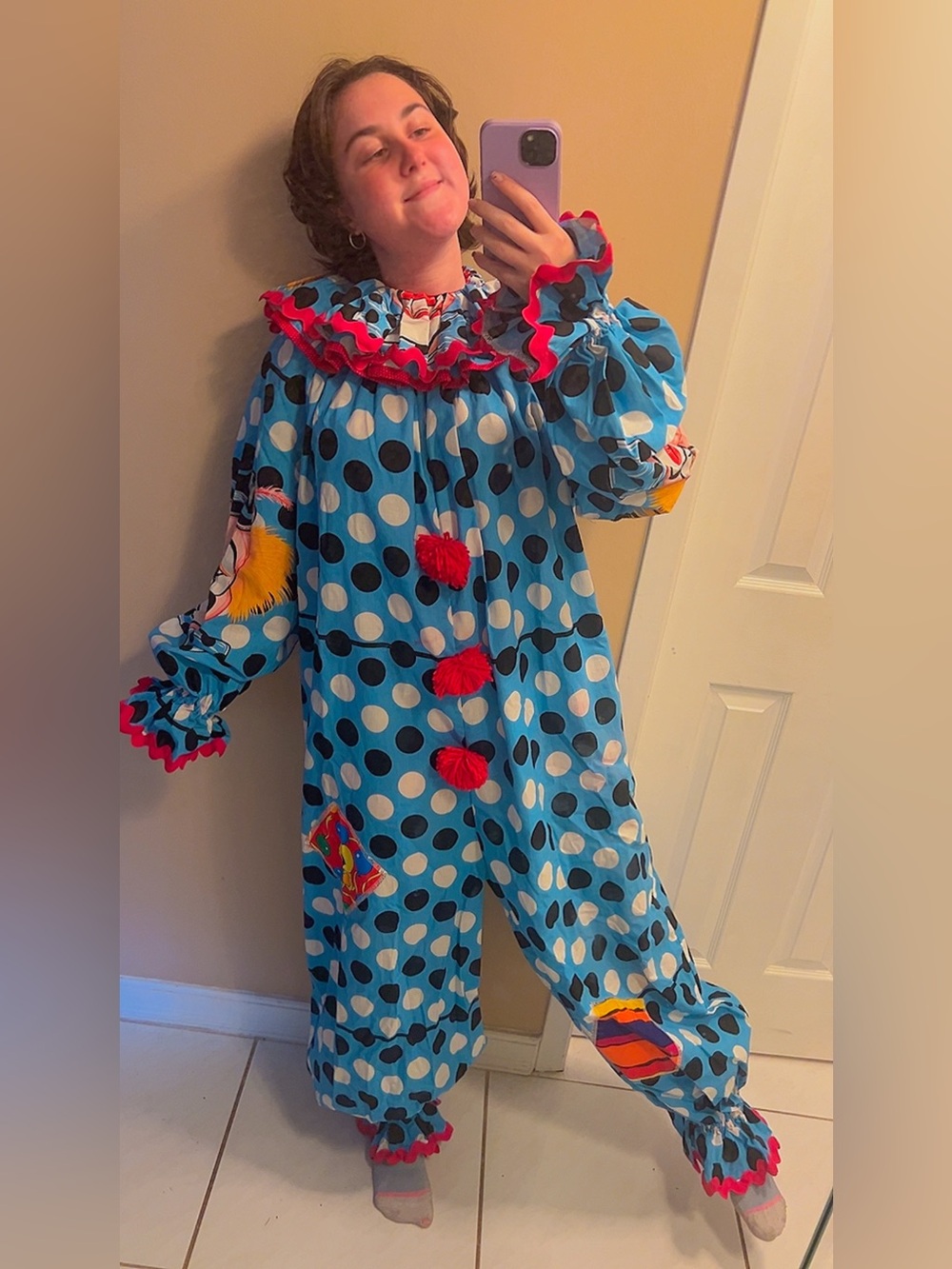 Vintage clown suit cosplay/halloween costume